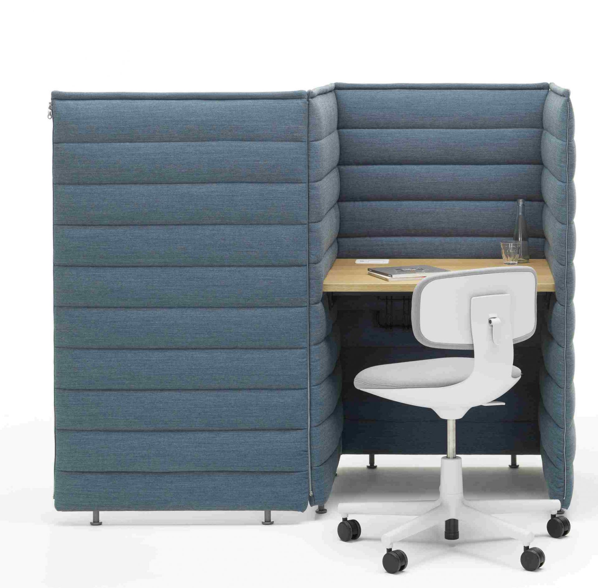 Alcove Plus Desk Small Desk Vitra