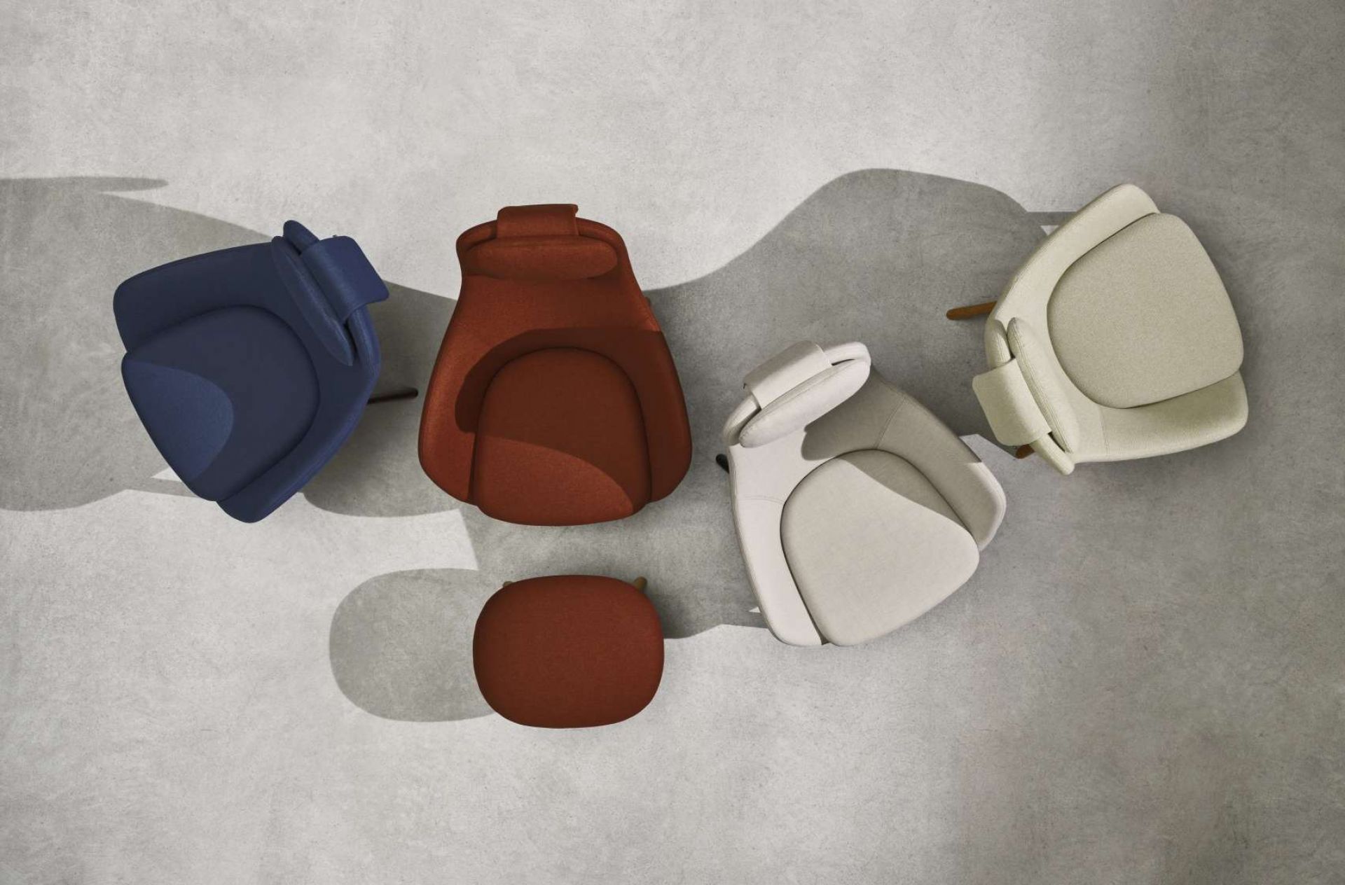 Hal Lounge Chair Armchair Seat Cushion loose Vitra   