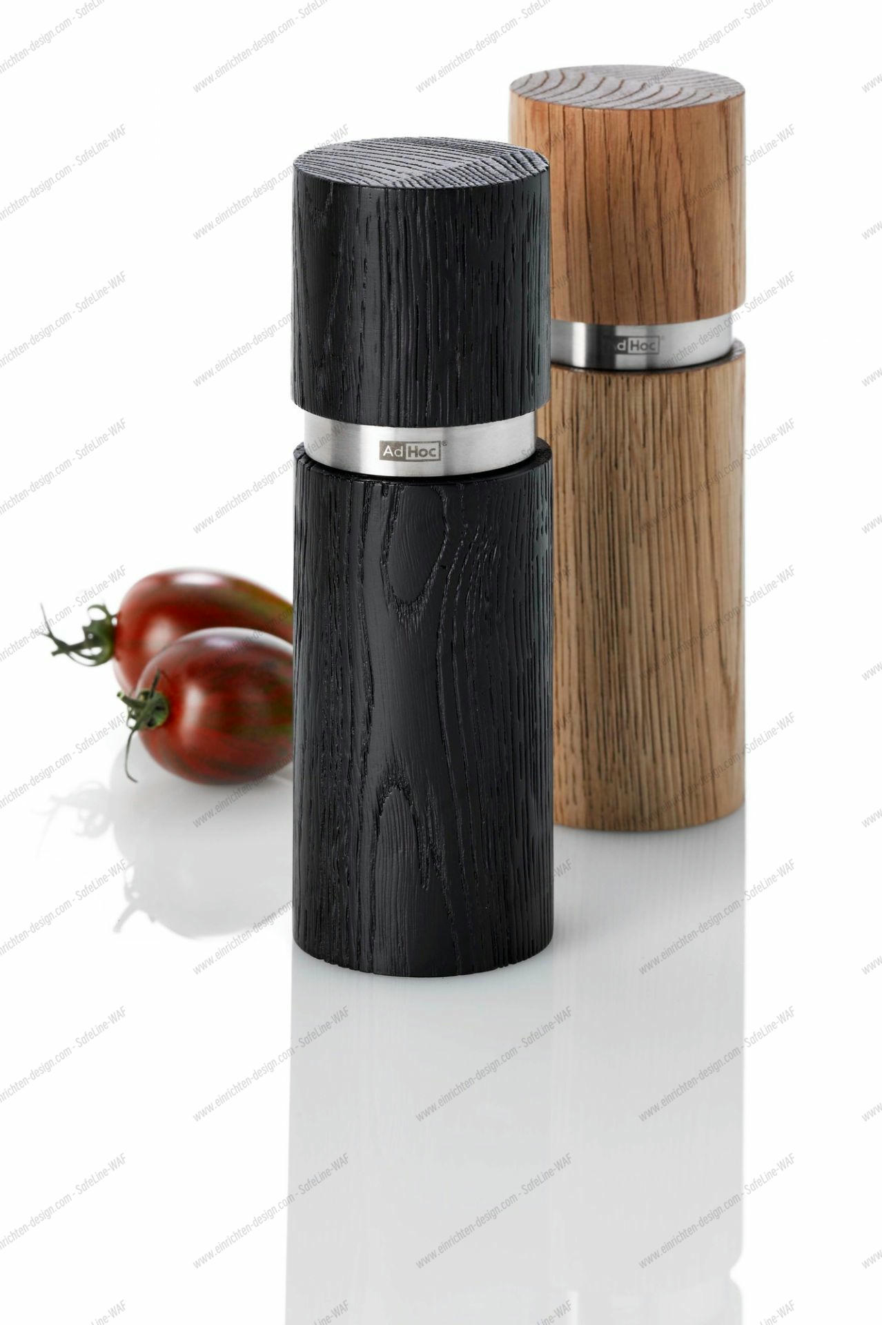 Set Pepper &amp; Salt Mill Textura AdHoc SINGLE PIECES
