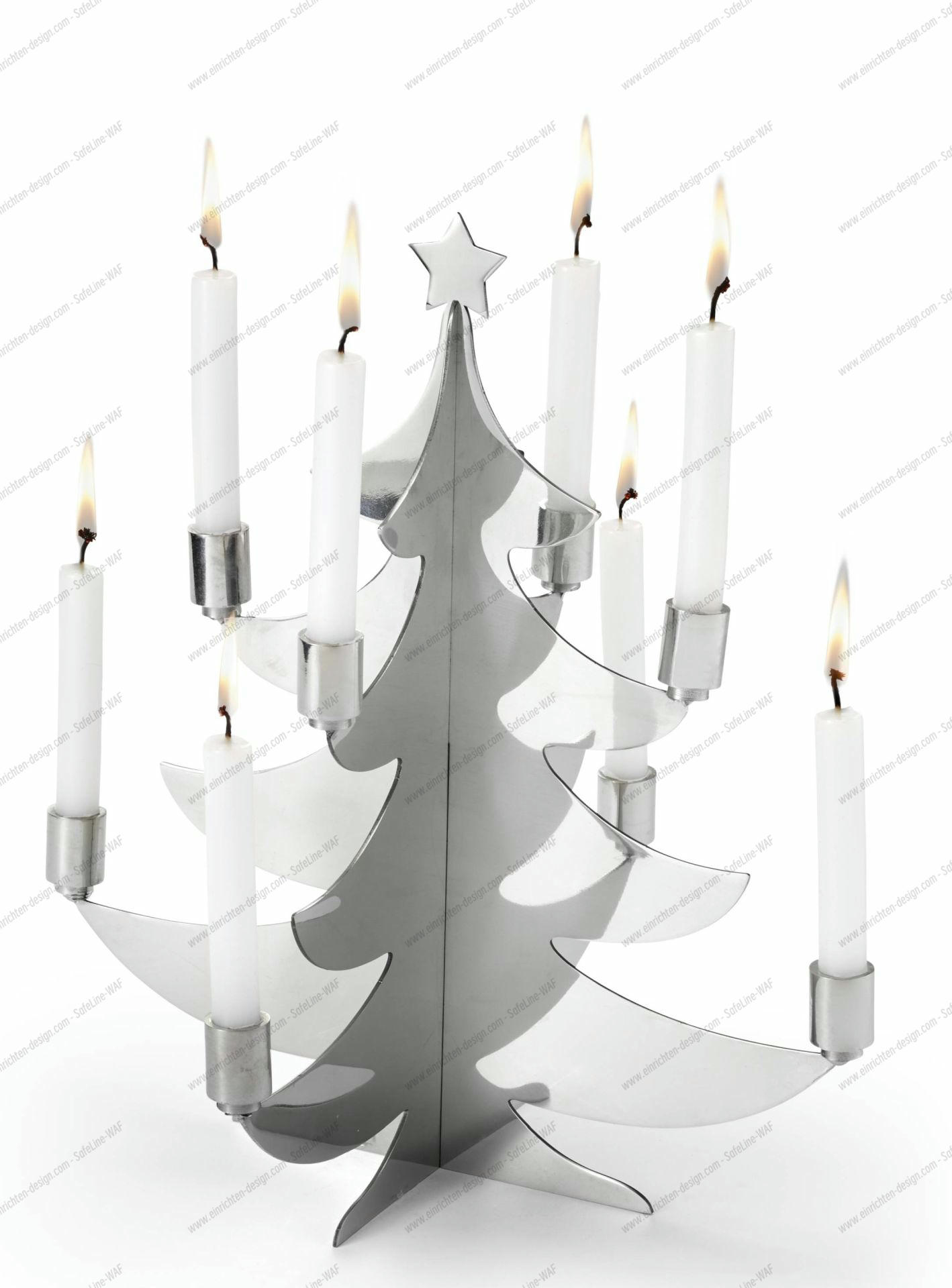 Grenoble Christmas tree for candles Philippi