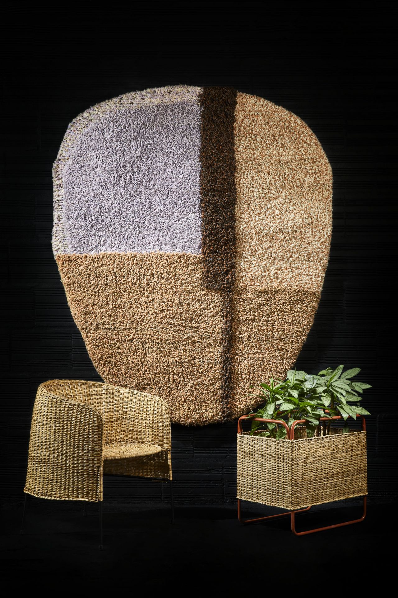 Nudo carpet small 160x190 ames