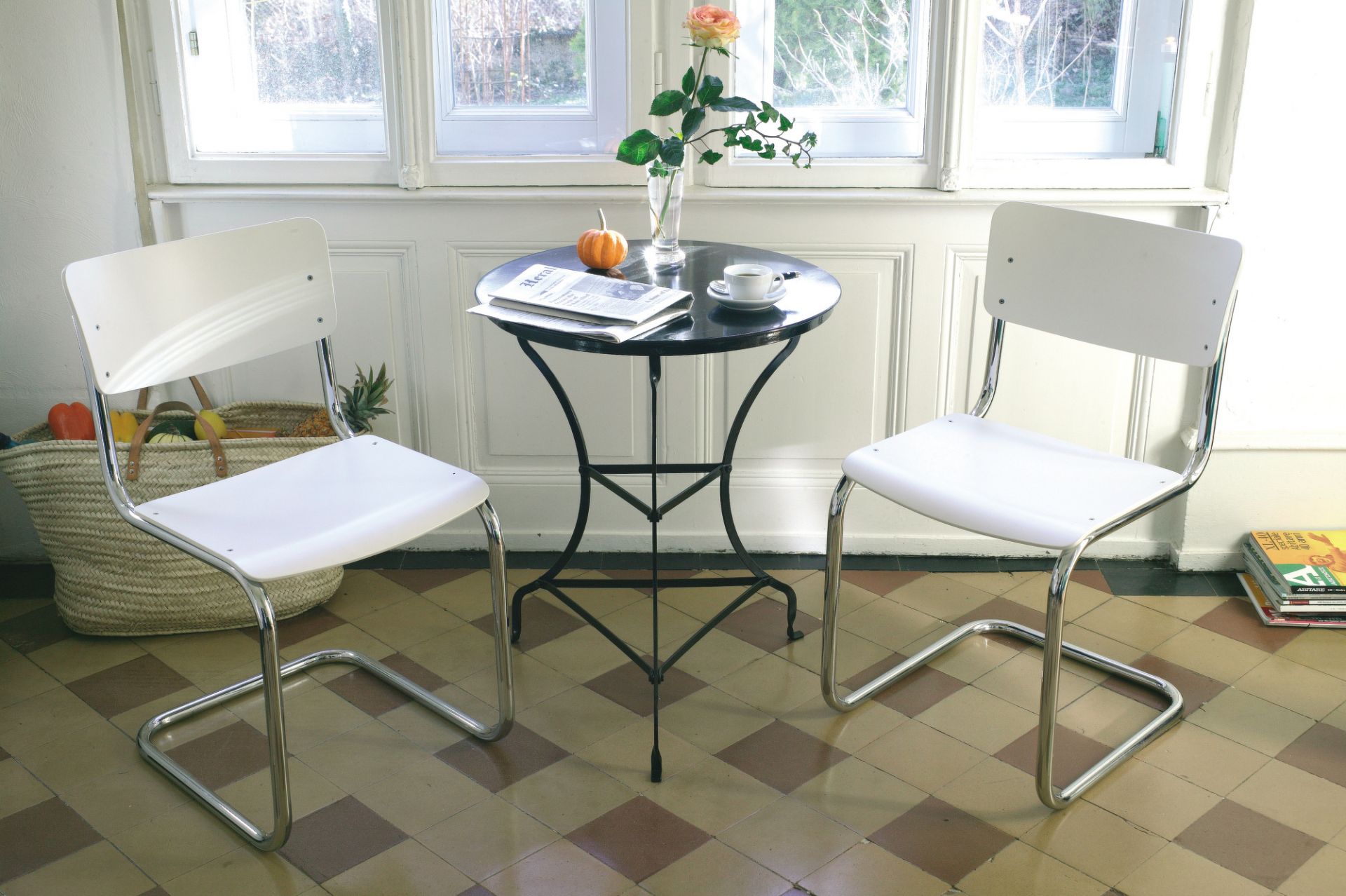 S 43 ST Tubular steel classic cantilever Thonet