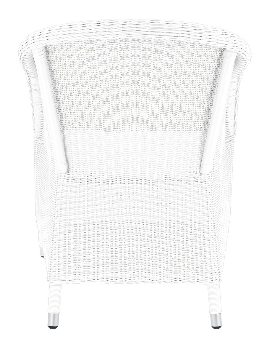 Romantic Armchair Outdoor Jan Kurtz White
