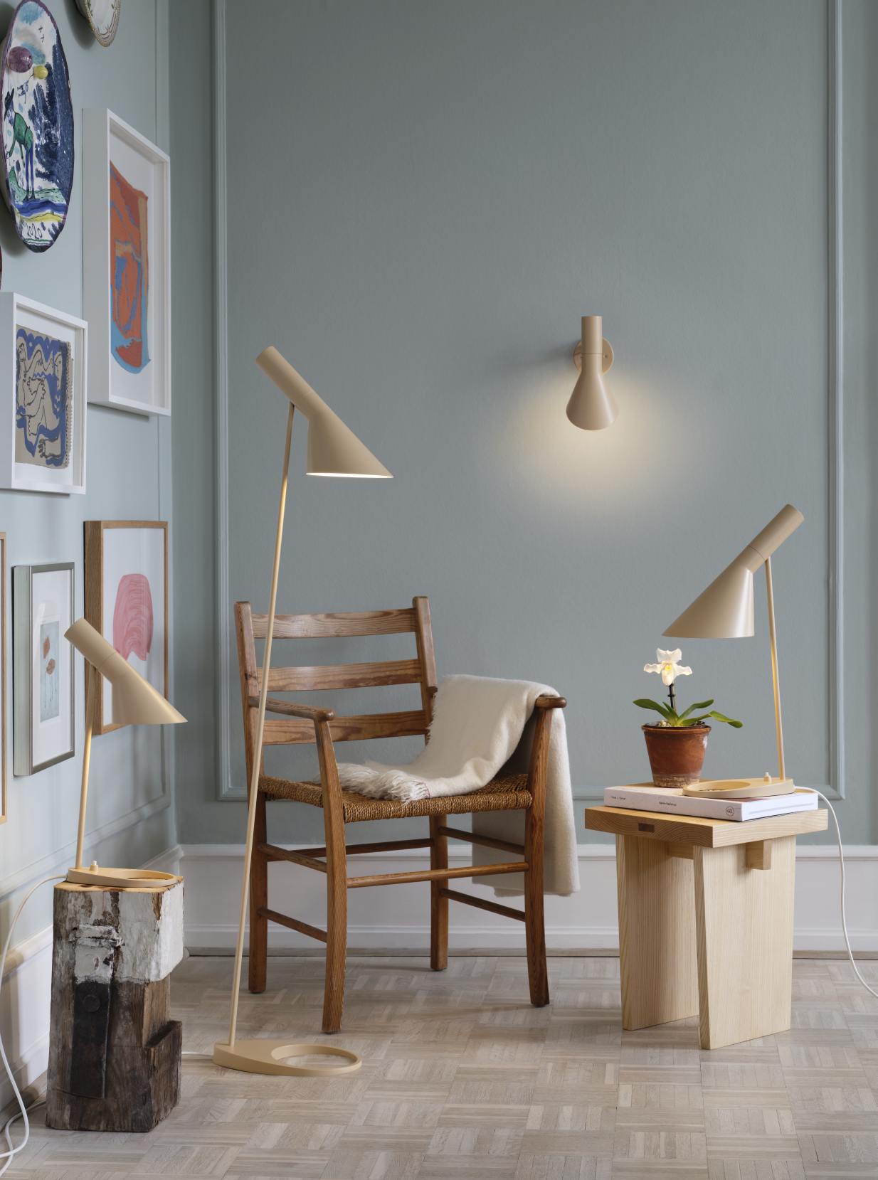 AJ table lamp BLACK Louis Poulsen SINGLE PIECE