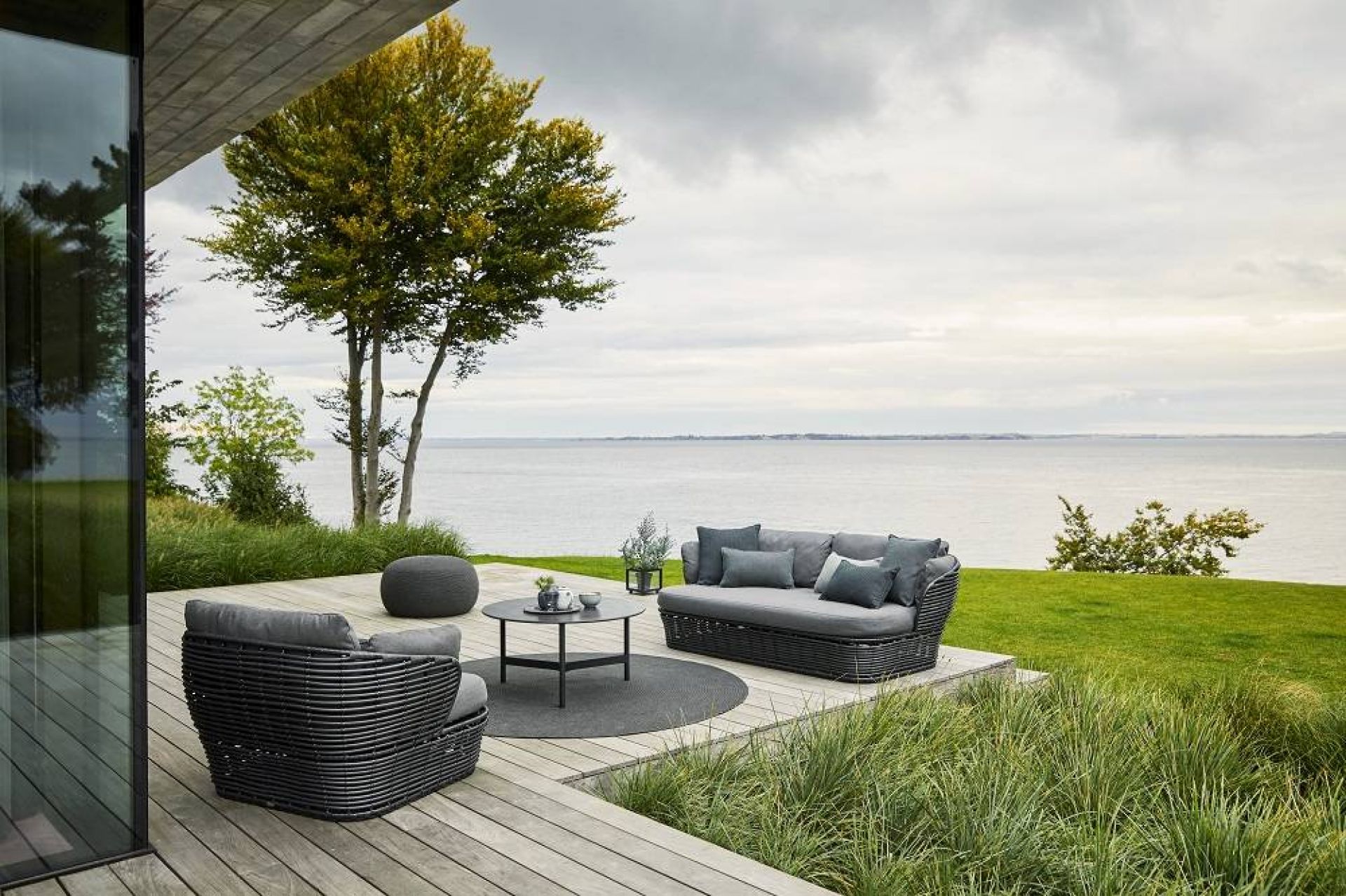 Basket Outdoor Lounge chair Cane-Line