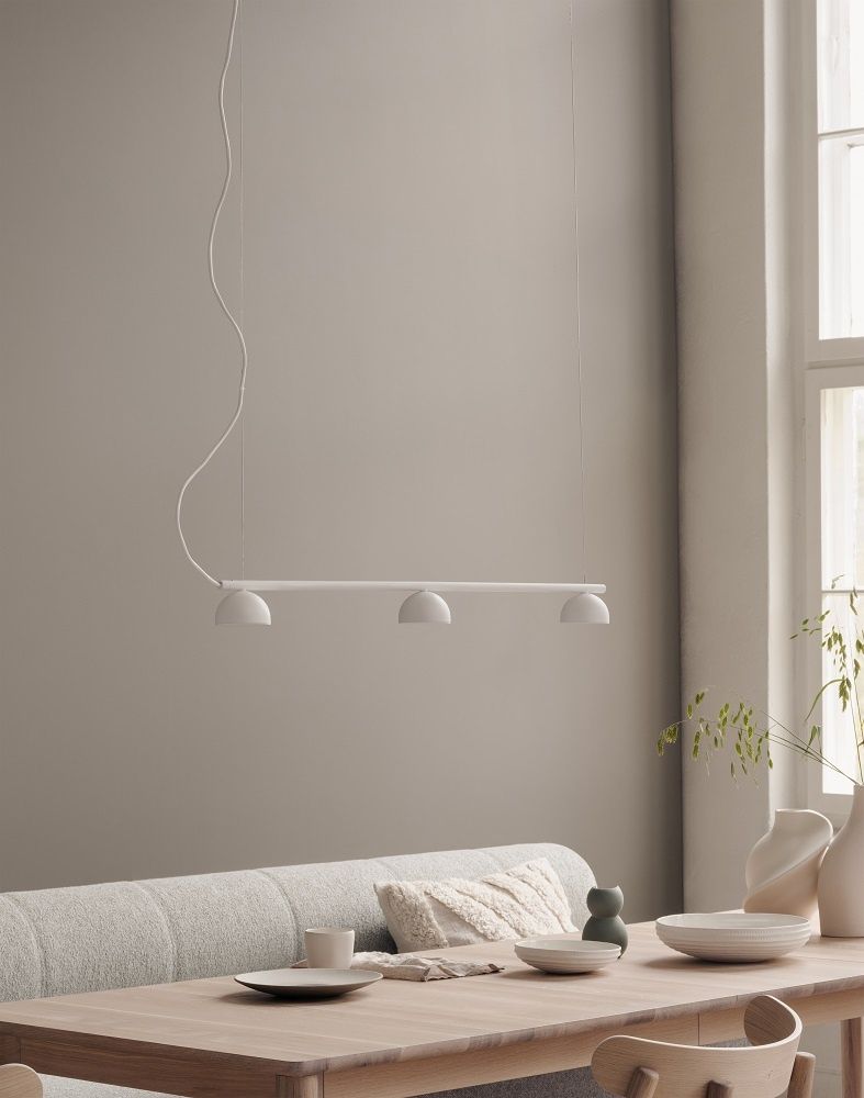 Blush rail 3 Pendant lamp Pendant lamp Northern