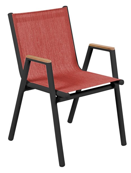 Pilotis armchair with armrests Batyline Outdoor Fermob