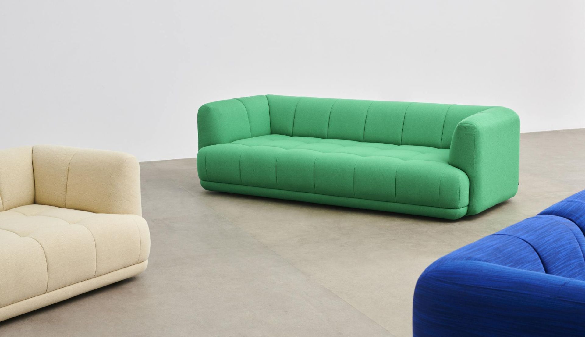 Quilton 3 seater sofa 3-seater Hay