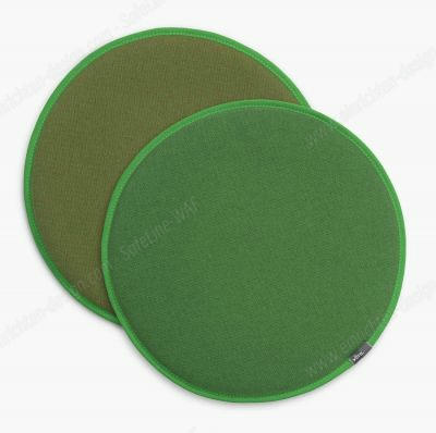 Seat Dot Sitzkissen Vitra-classic grün-forest / classic grün-cognac SINGLE PIECES