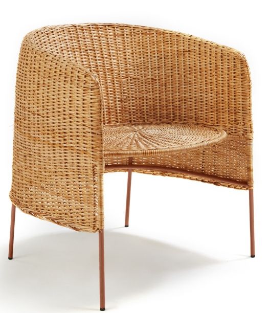 Caribe Natural Lounge Chair Lounge chair Outdoor ames