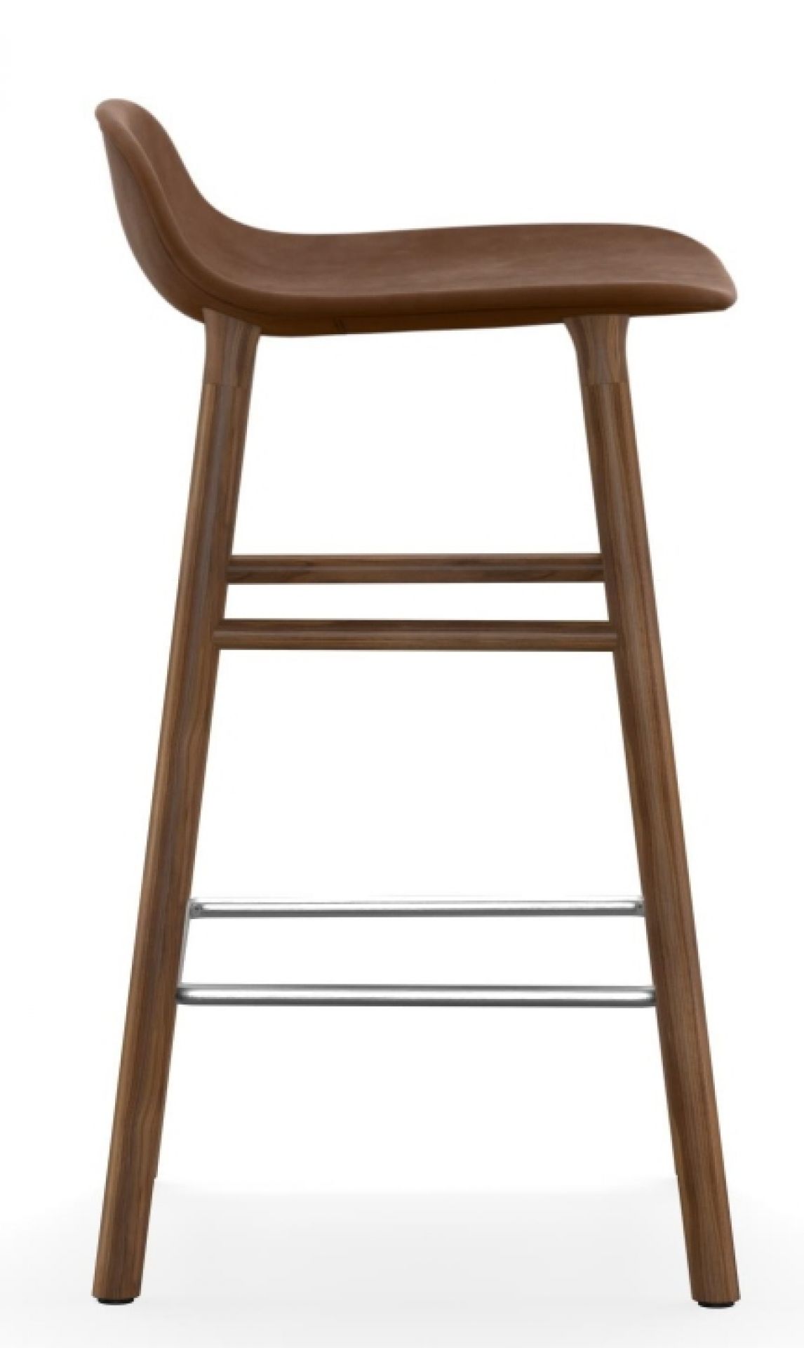 Form Barstool  H 75 cm Oak Upholstered Normann Copenhagen