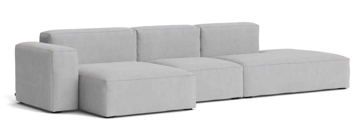 Mags Soft Sofa 3-seater Combination 4 Low Armrest Armrest left Hay