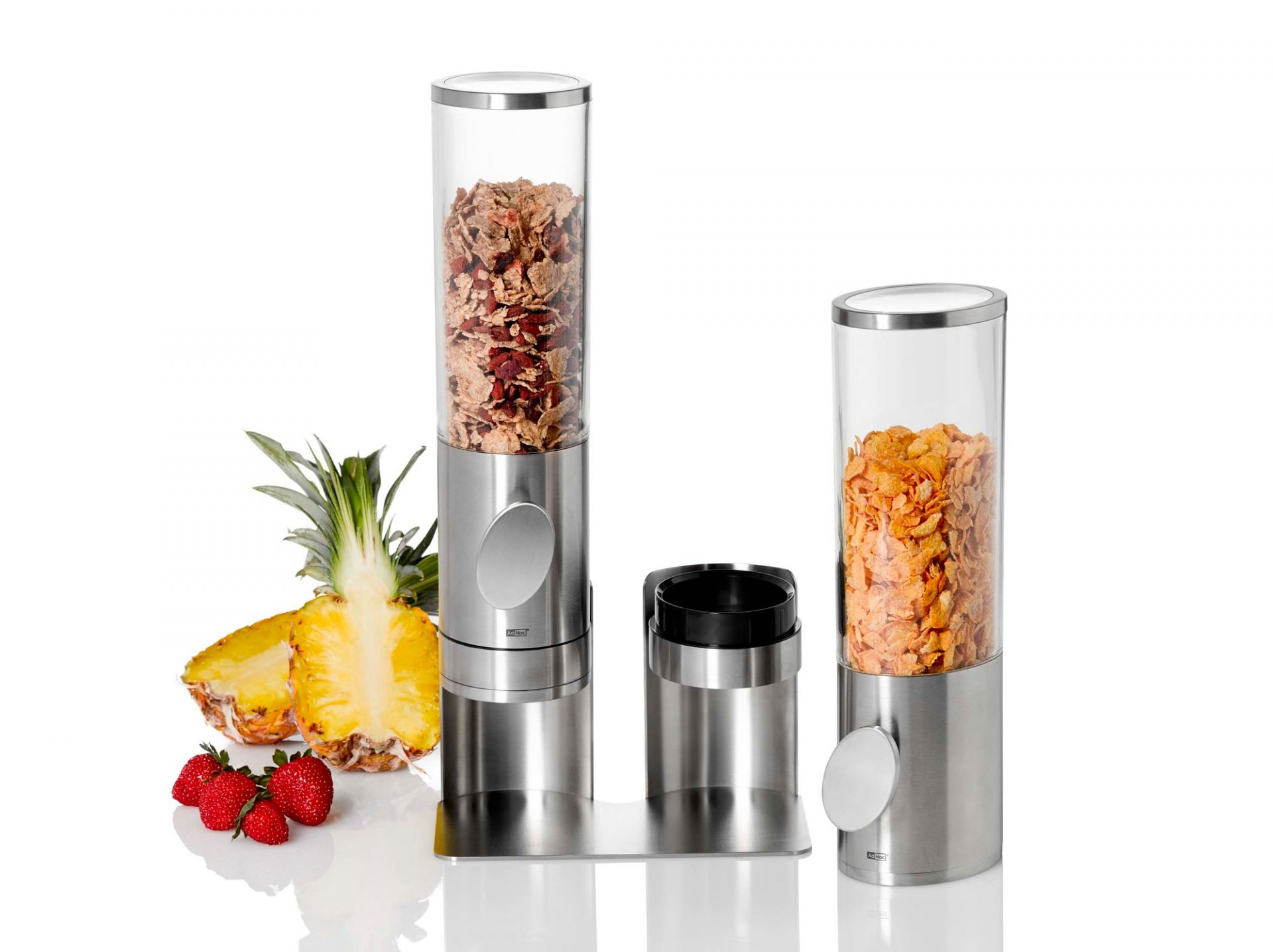 Deposito Duo Cereal Dispenser in Stand Set AdHoc SINGLE PIECES