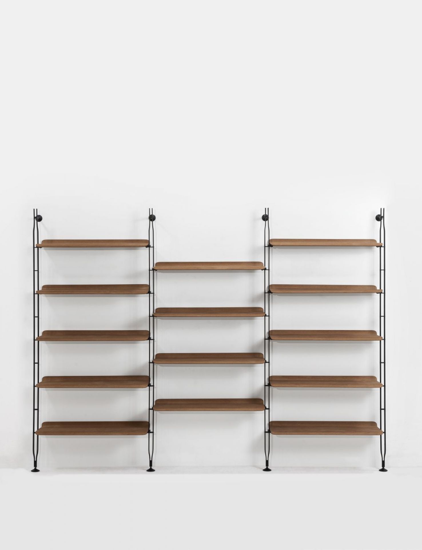 Adam Wood Shelf small dark wood Kartell