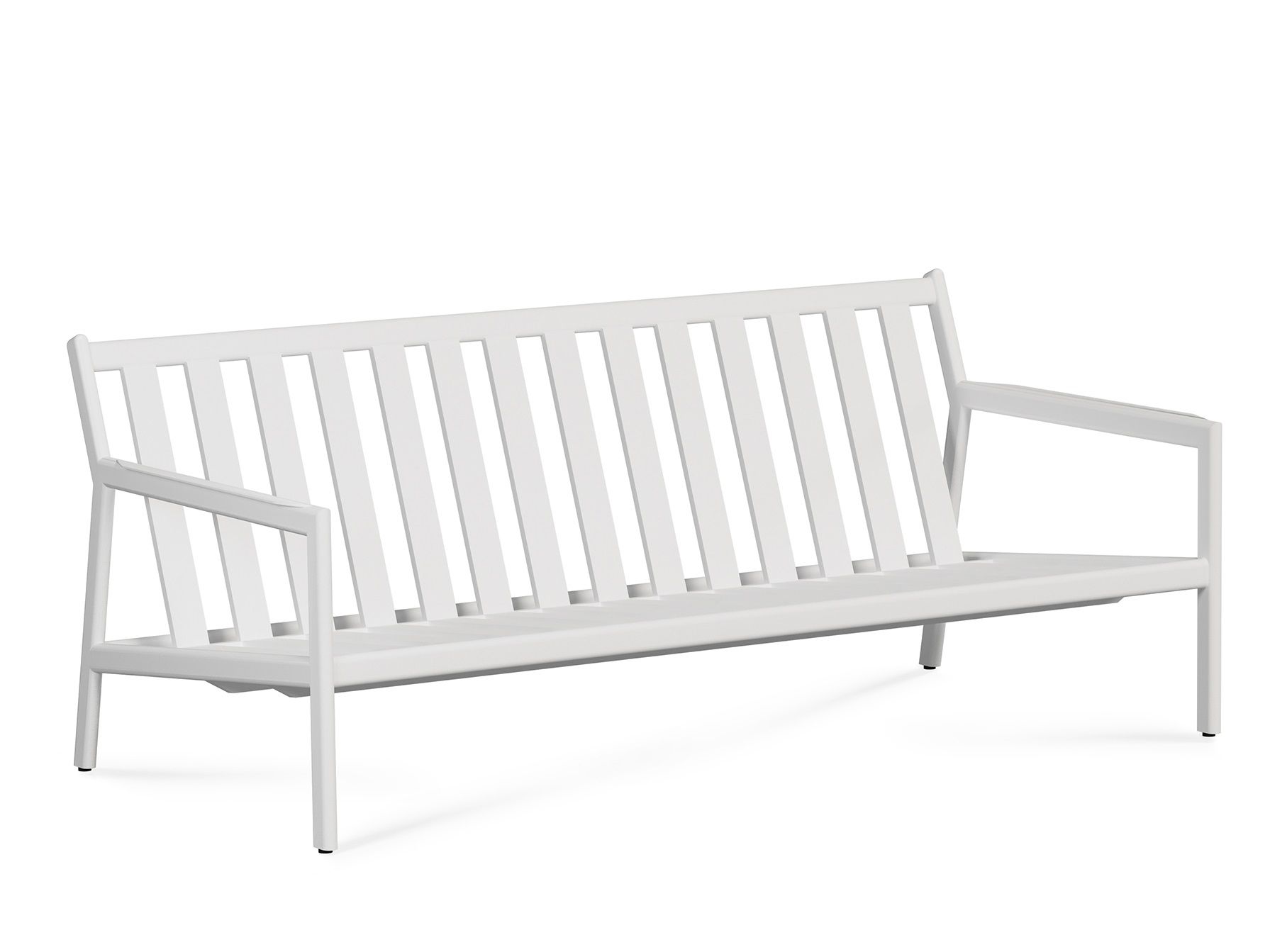 Jack Outdoor Sofa 2/ 3 Seater Aluminium White Ethnicraft