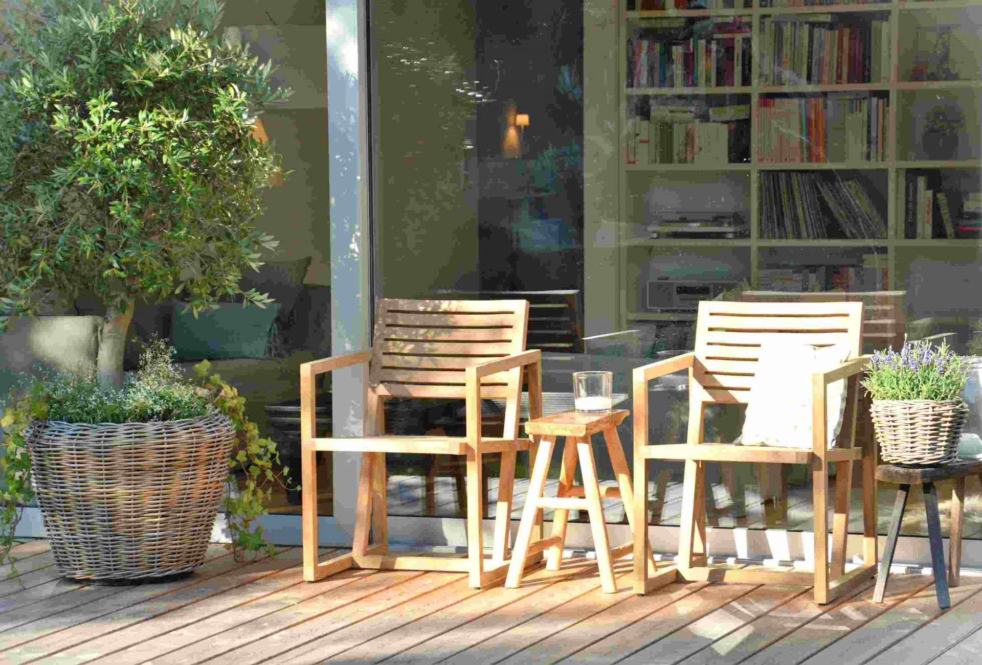 Timber Armchair Nature Outdoor Jan Kurtz