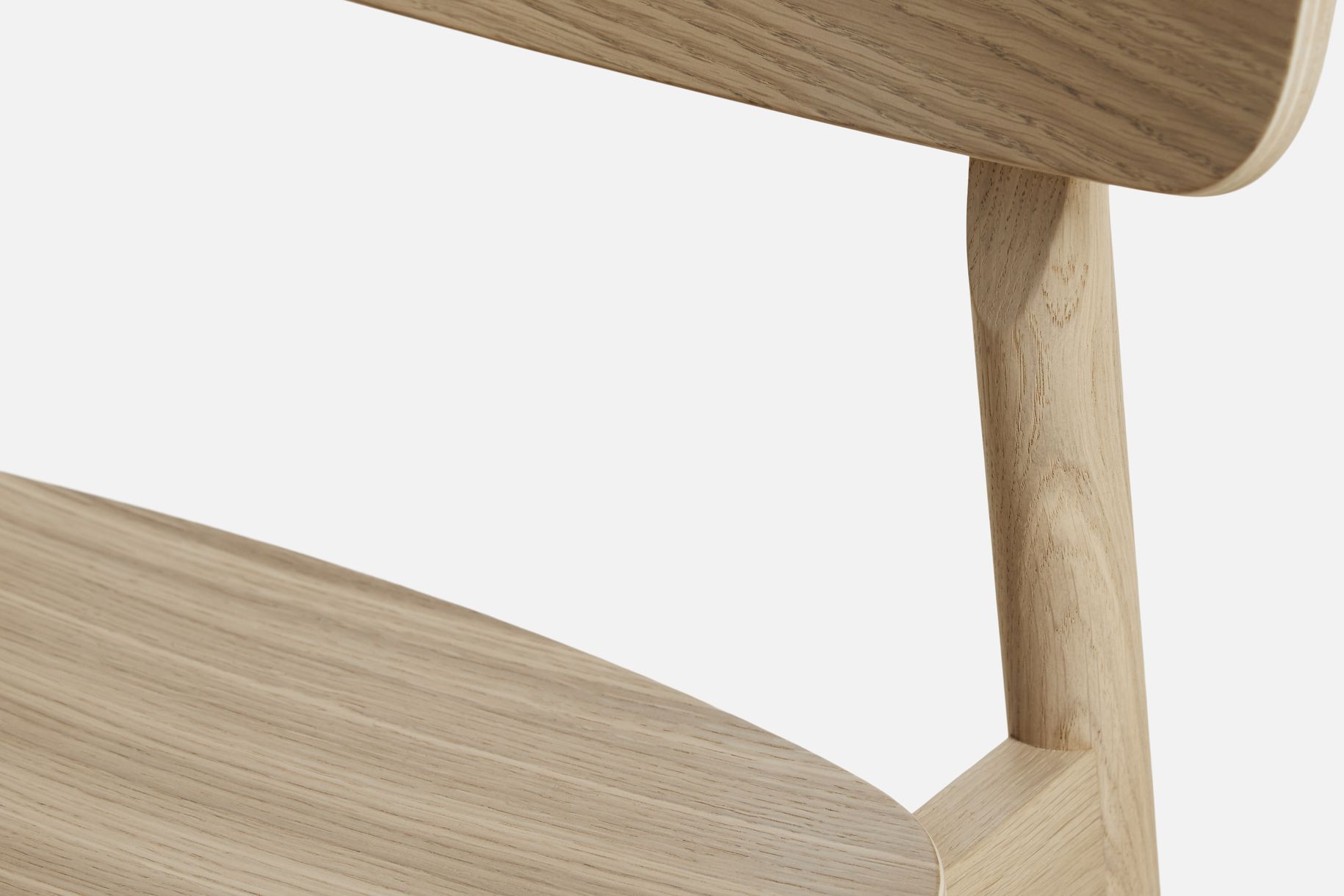 Soma Counter Chair white pigmented oak Woud