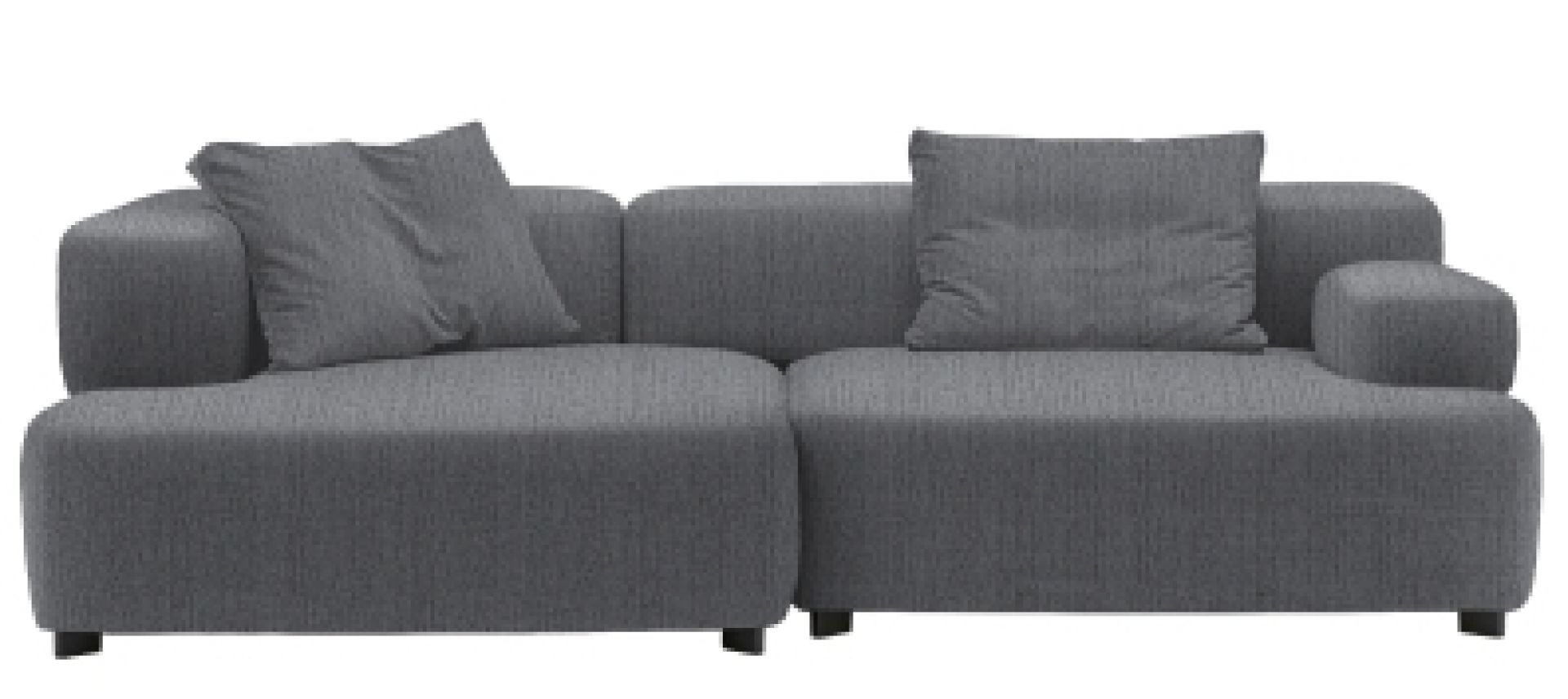Alphabet 3-Seater Sofa Armrest left Fritz Hansen