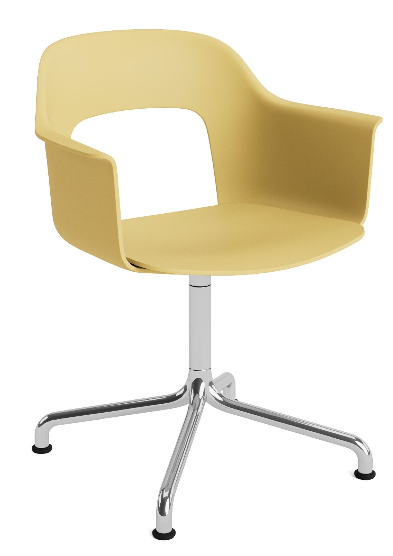 Layout Armchair 251 Armchair 4-star base swivel base with curved base Hay  