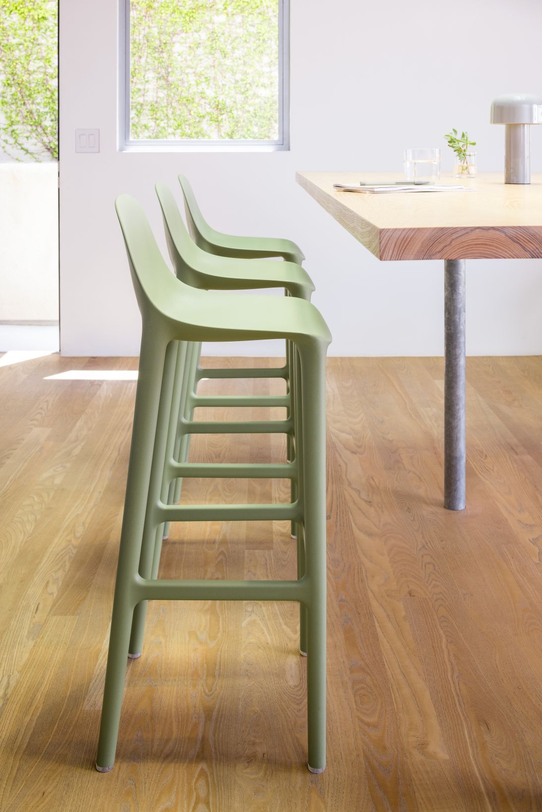 Broom Barstool Butter Yellow Emeco