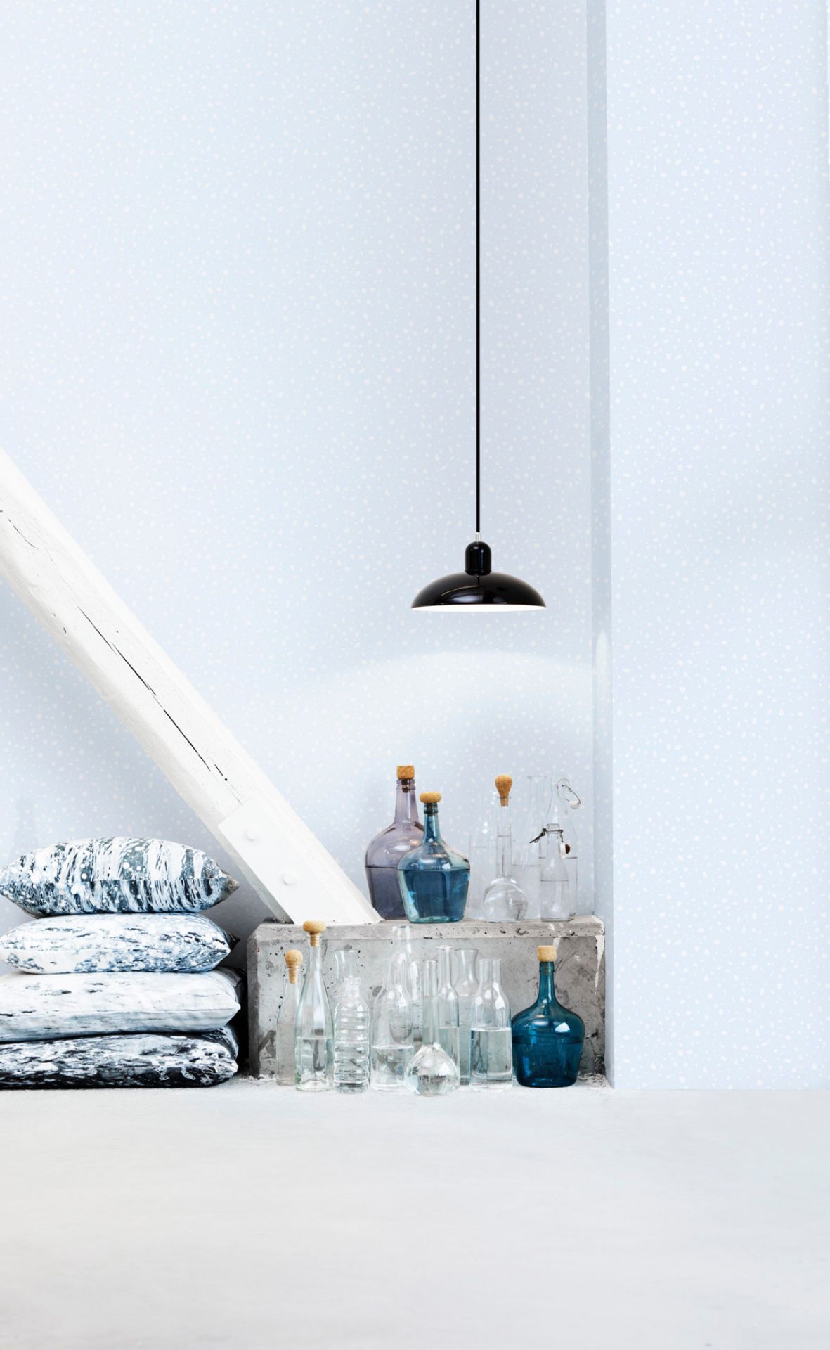 6631 P Pendant lamp BLACK MATT KAISER idell Fritz Hansen SINGLE PIECES