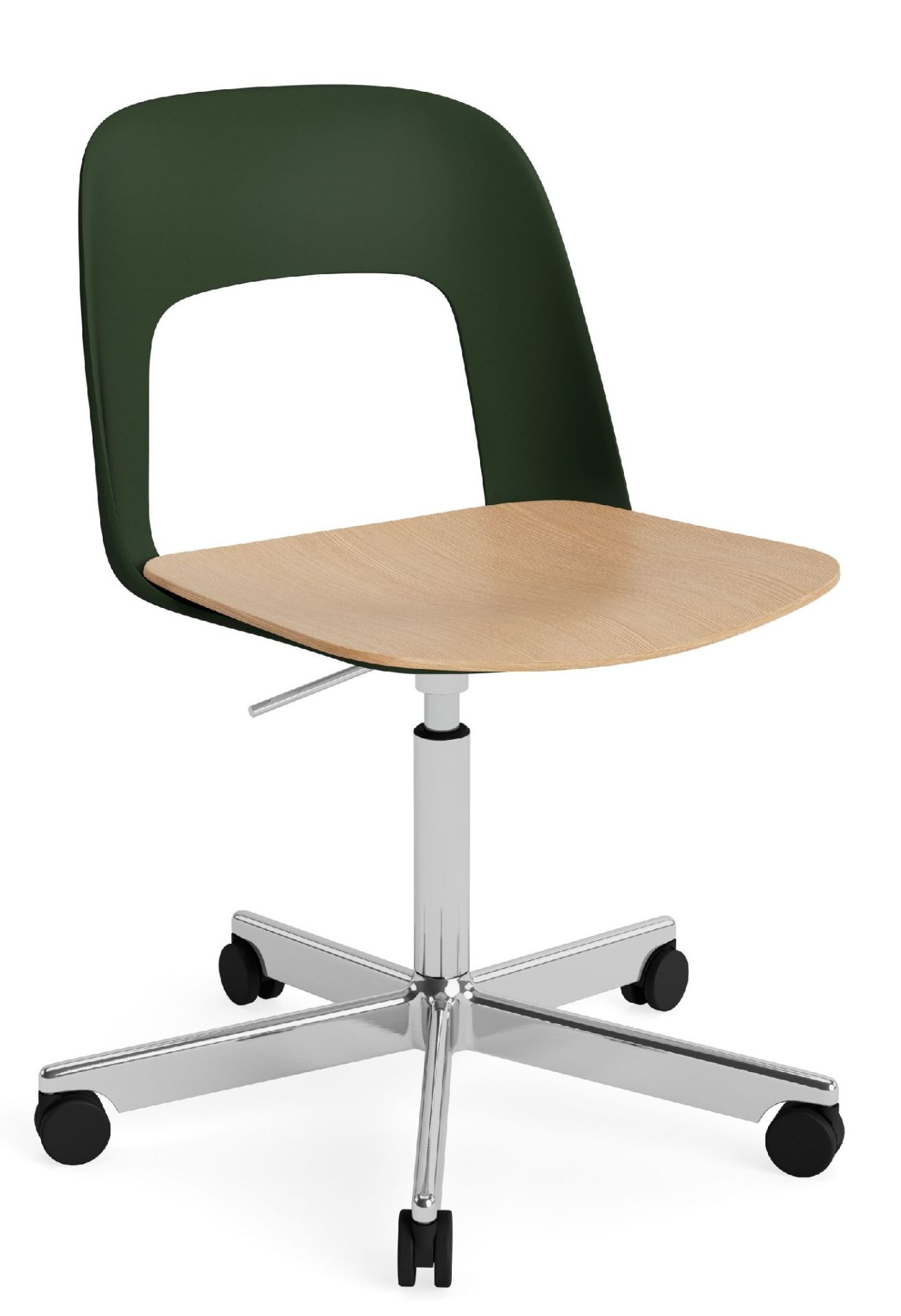 Layout Side Chair 142 5-star swivel base chair Hay  