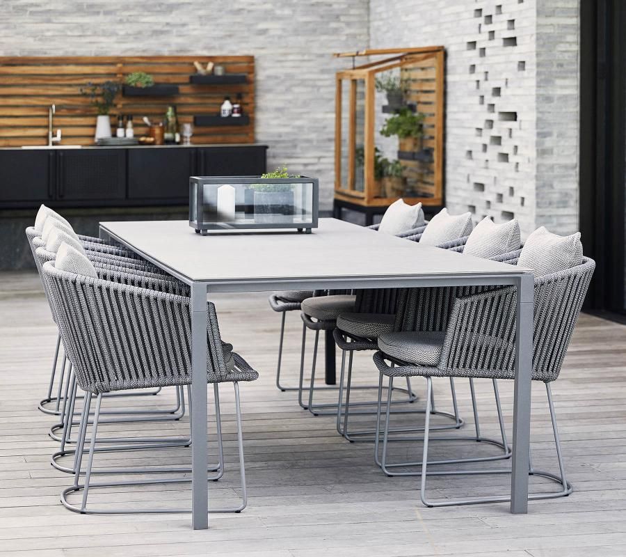 Moments Chair Cane-Line Grey