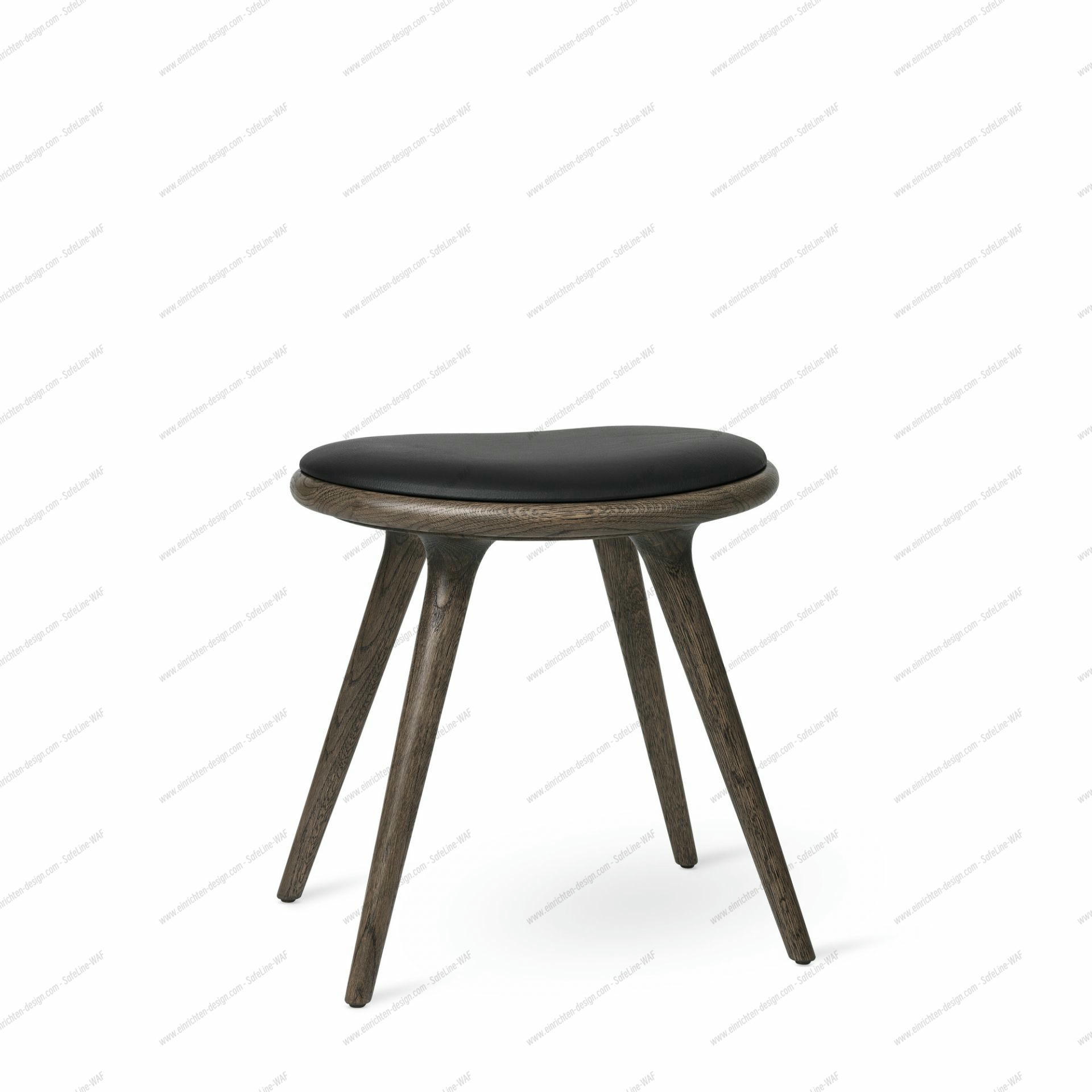 Stool / Barstool Sirka gray stained oak Mater