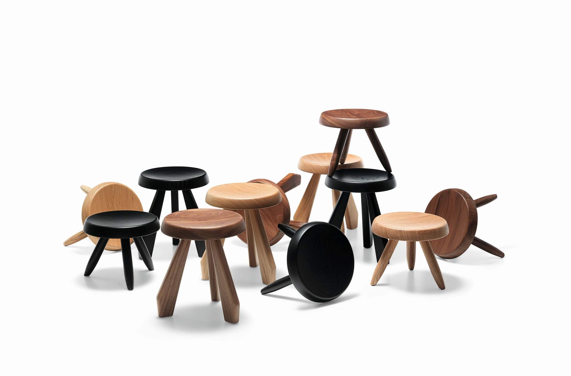 523 Tabouret Méribel stool Cassina