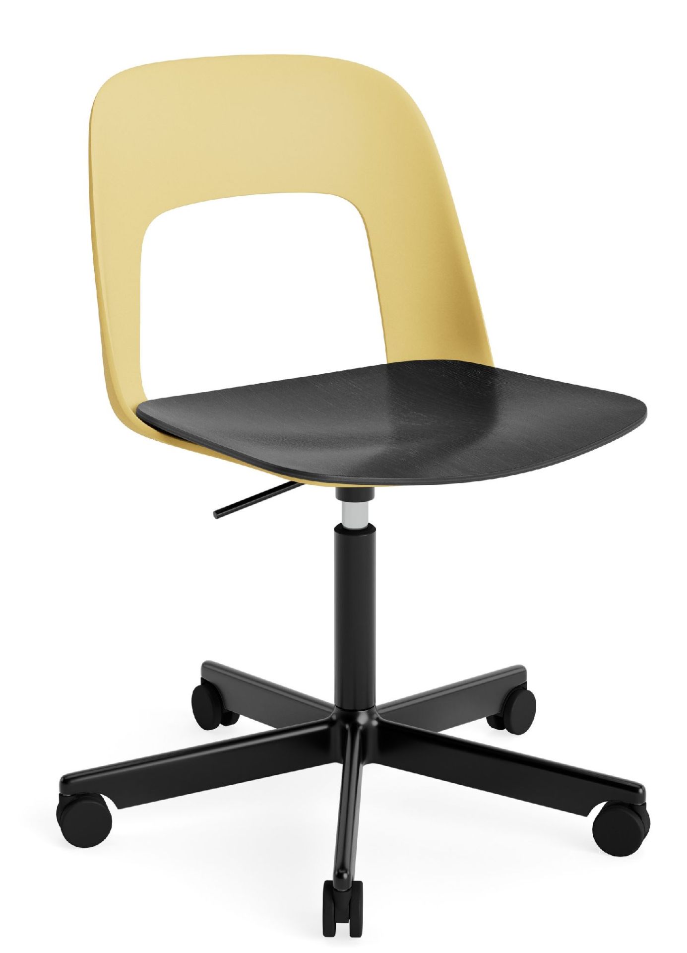 Layout Side Chair 142 5-star swivel base chair Hay  