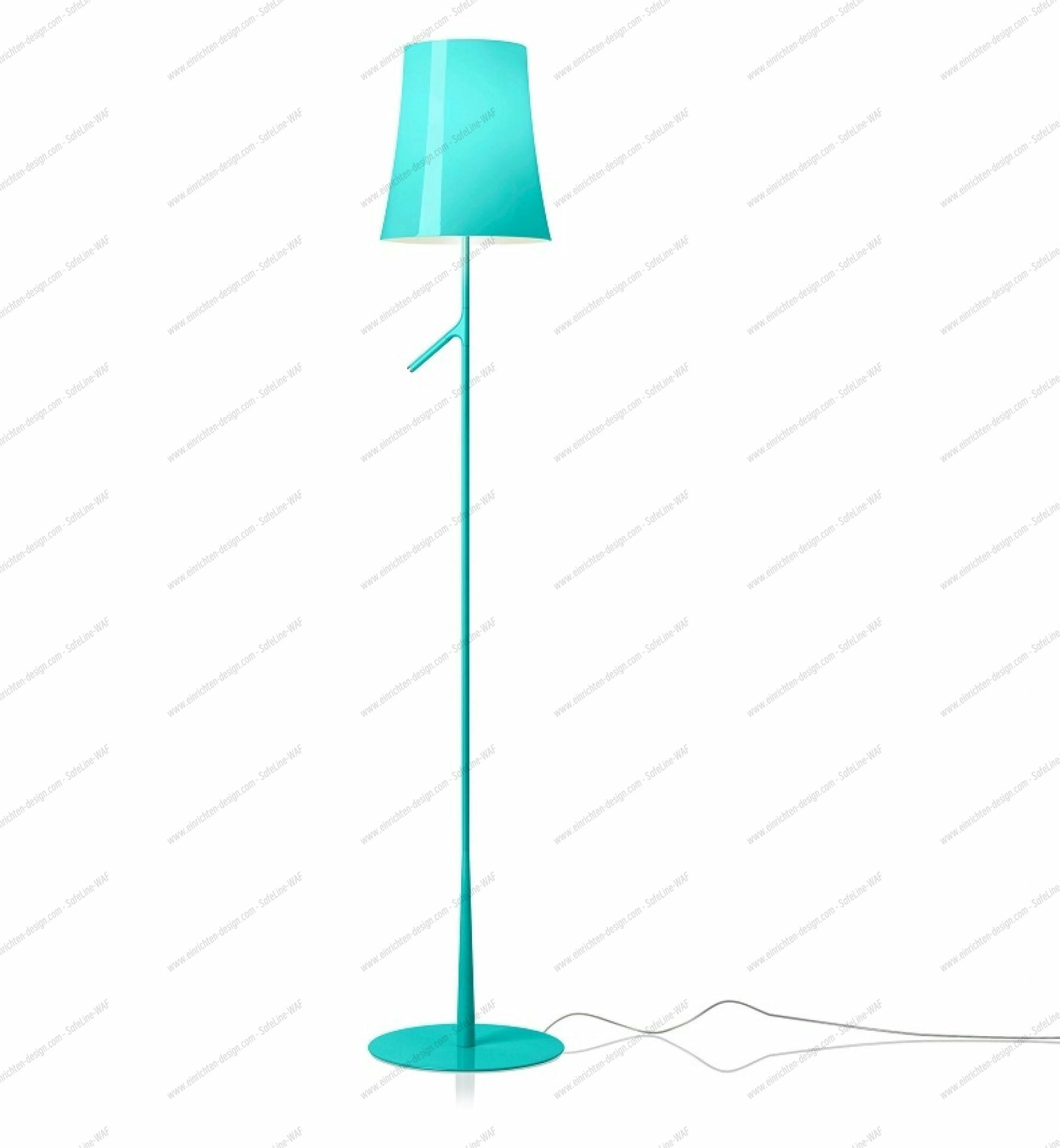 Birdie Lettura Floor lamp Foscarini without Lamp / On - Off circuit Aquamarine
