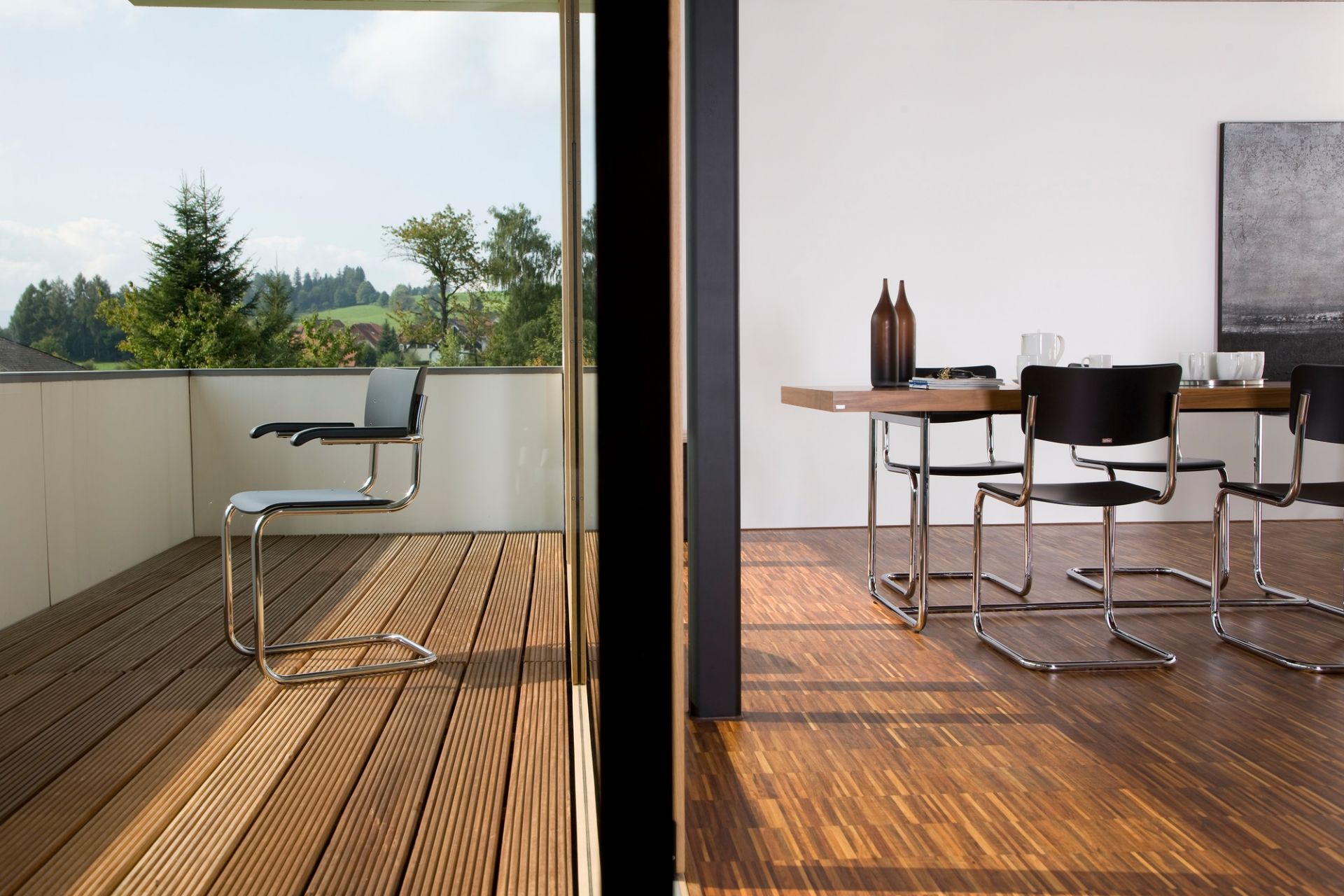 S 43 Tubular steel classic cantilever Thonet