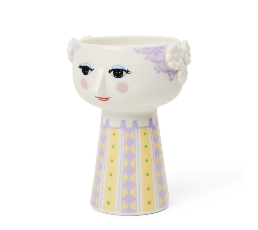Eva Vase H15cm lavender Bjørn Wiinblad