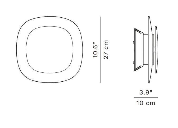 D85 Luthien Wall lamp Luceplan