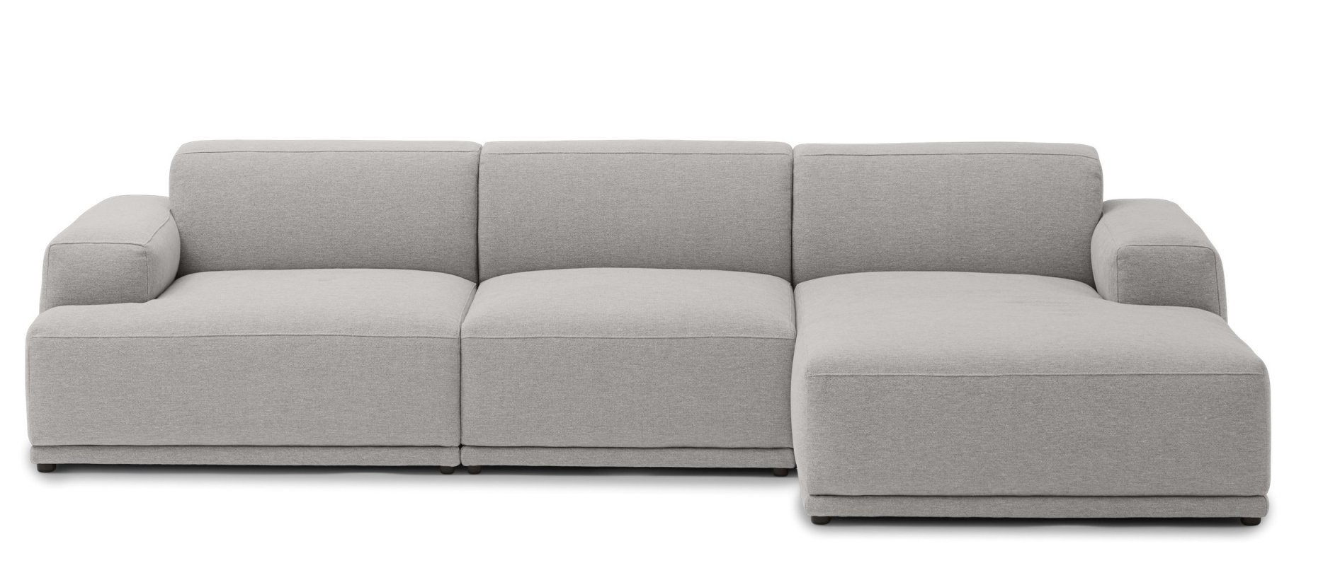Connect Soft Modular corner sofa Clay 12 configuration 2 Muuto