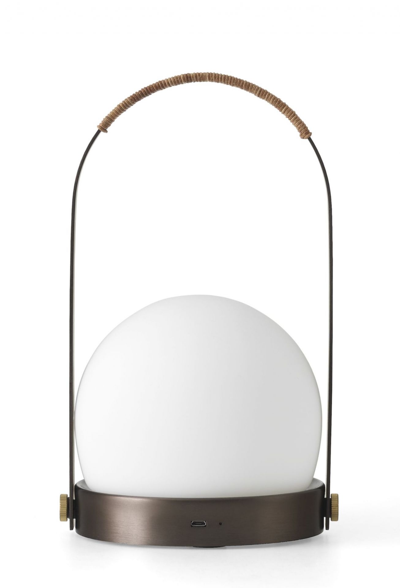 Carrie Table Lamp Leather Battery light Audo