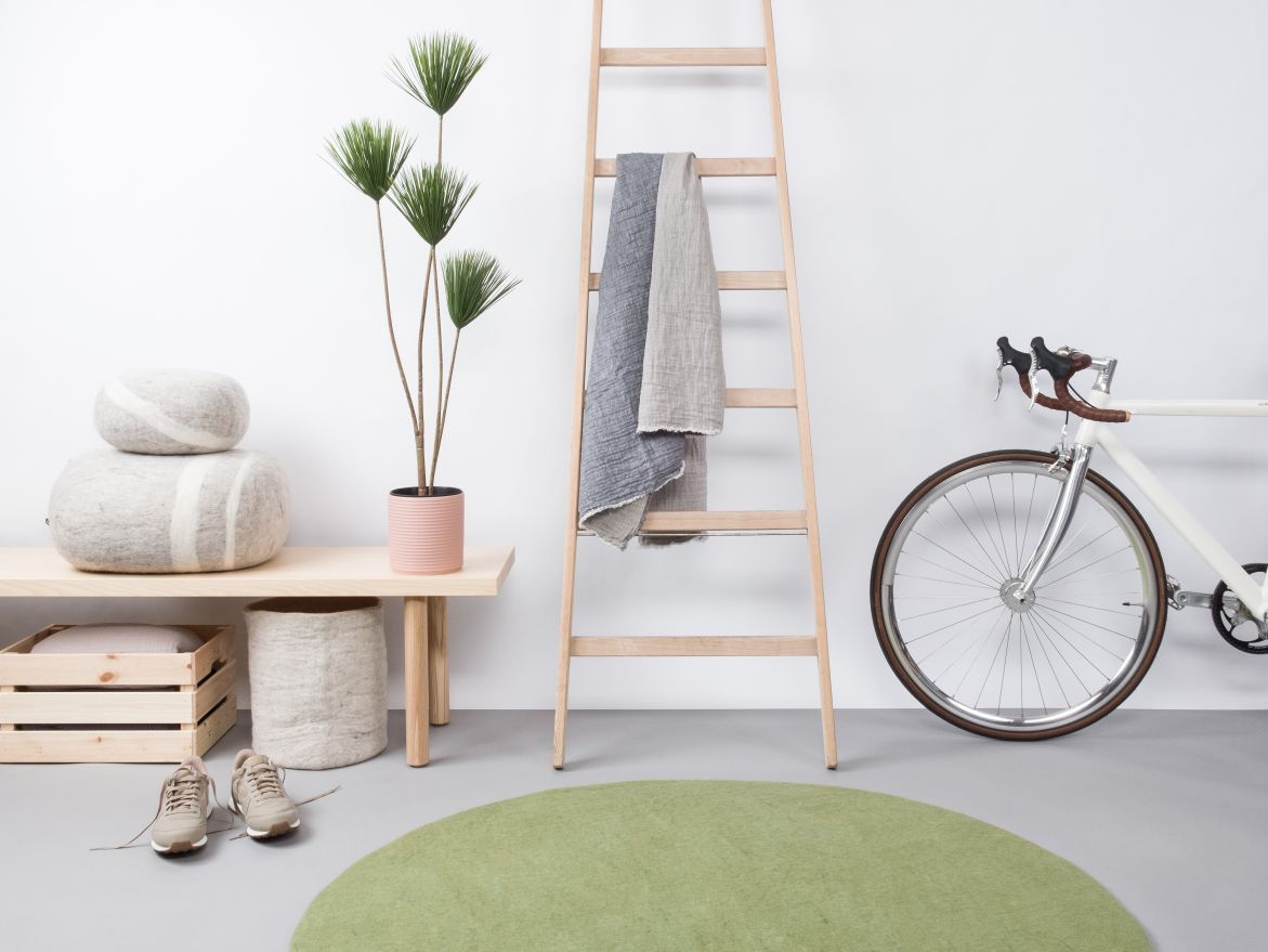 Mono Round Felt Rug Ø 160 cm myfelt