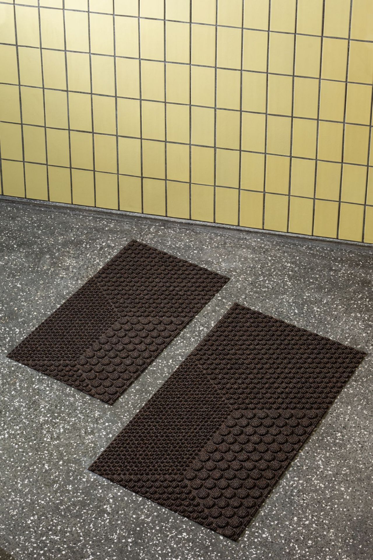 Hex Doormat Soil 45x75 Heymat