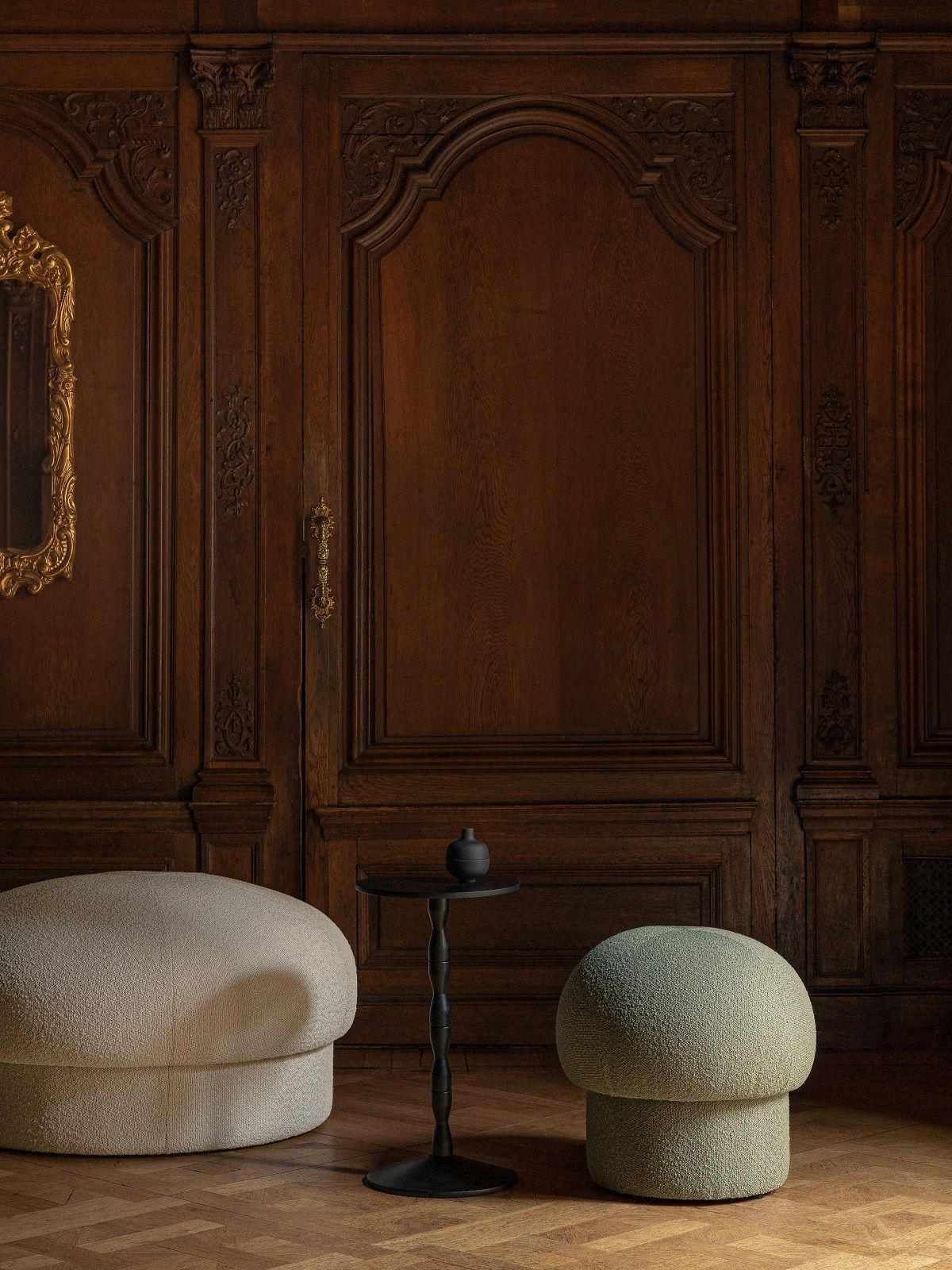 Uno pouf stool 65 cm GREEN Design House Stockholm SINGLE PIECES