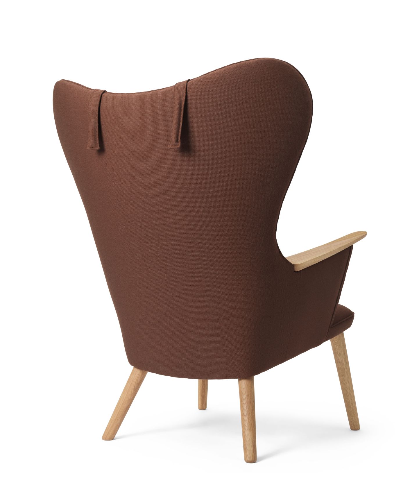 CH78 Umber Mama Bear armchair Carl Hansen & Søn LIMITED ACTION MODEL With cushion - red