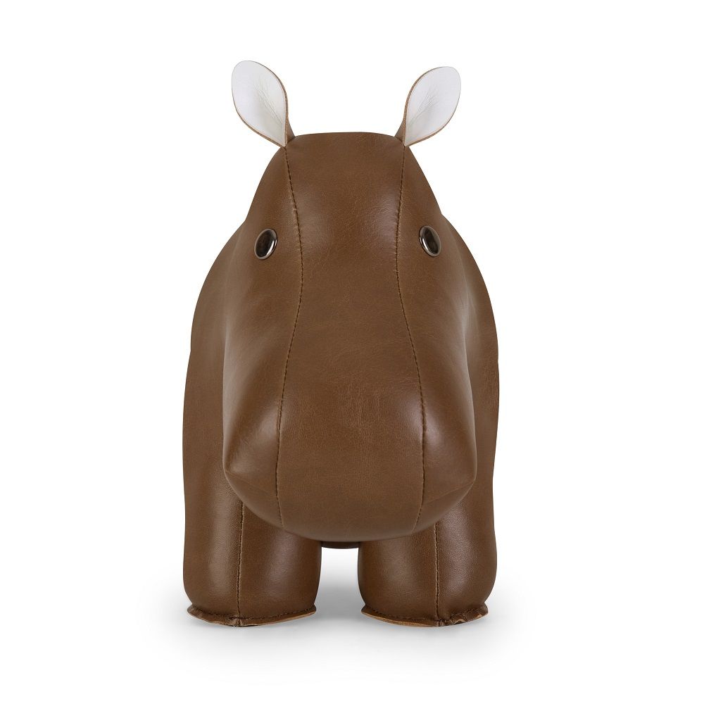 Hippo doorstop brown/white Züny EXCLUSIVE SPECIAL EDITION LIMITED EDITION