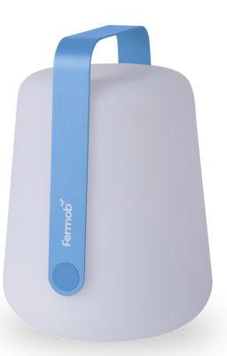 Balad 2 table lamp H 25 cm Fermob Maya blue