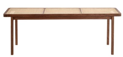 Le Roi Bench Bench OAK DARKENED SMOKED NORR11 IMPERFECT ITEMS