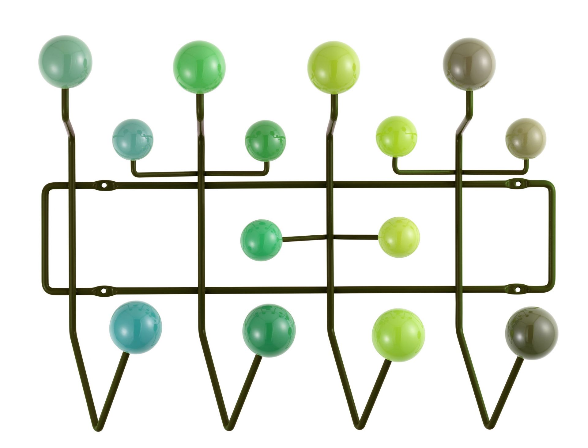 Eames Hang it all wardrobe green Vitra