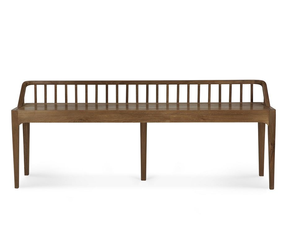 Spindle bench Ethnicraft Teak