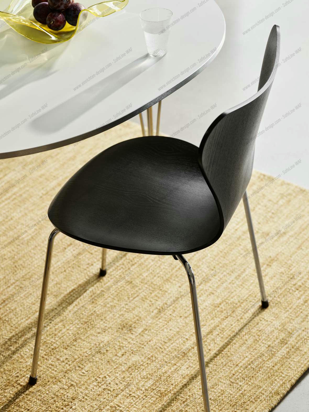 Fritz Hansen Super Elliptical table series