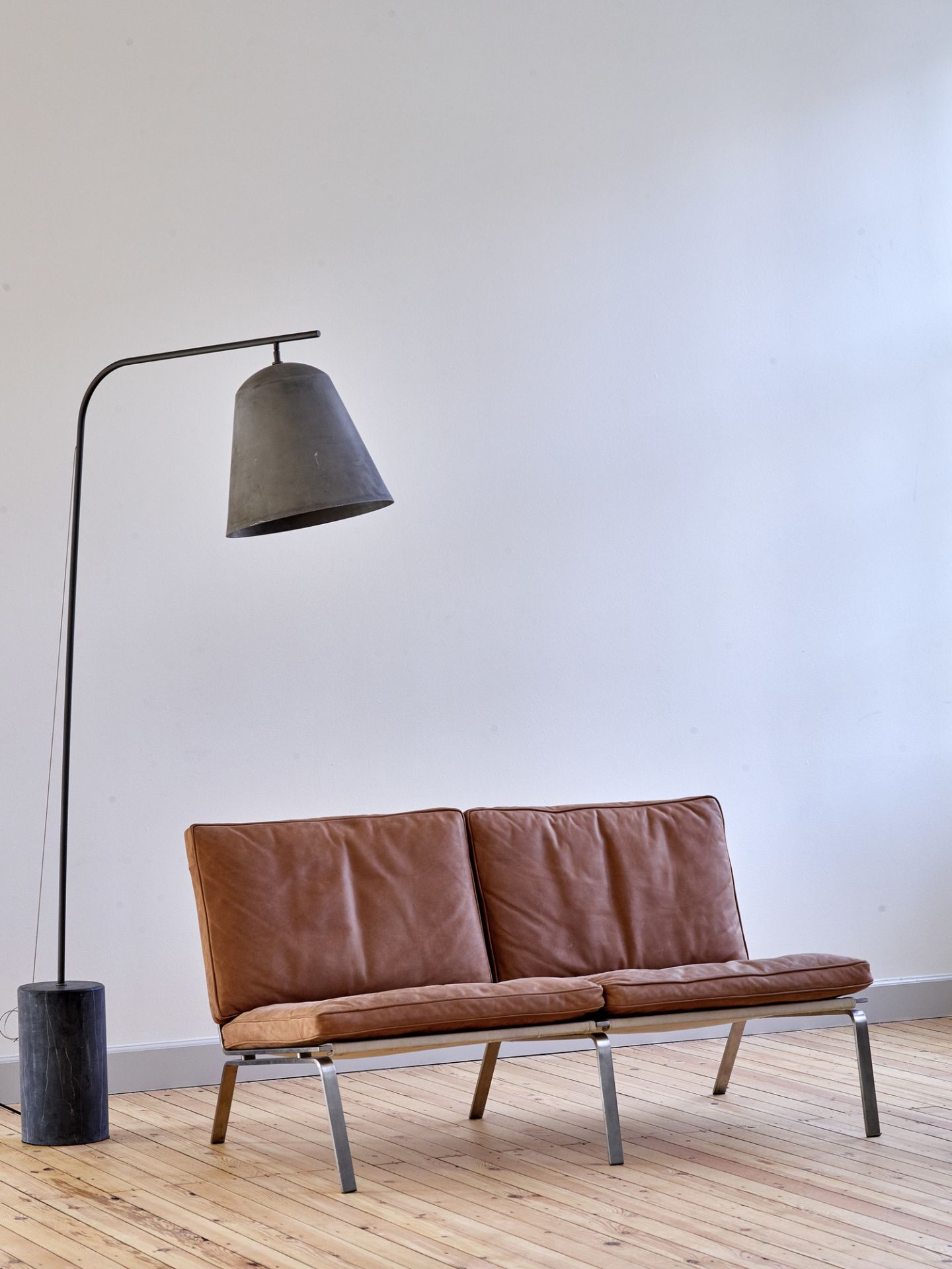 Line Two Floor Lamp NORR11-Weiß