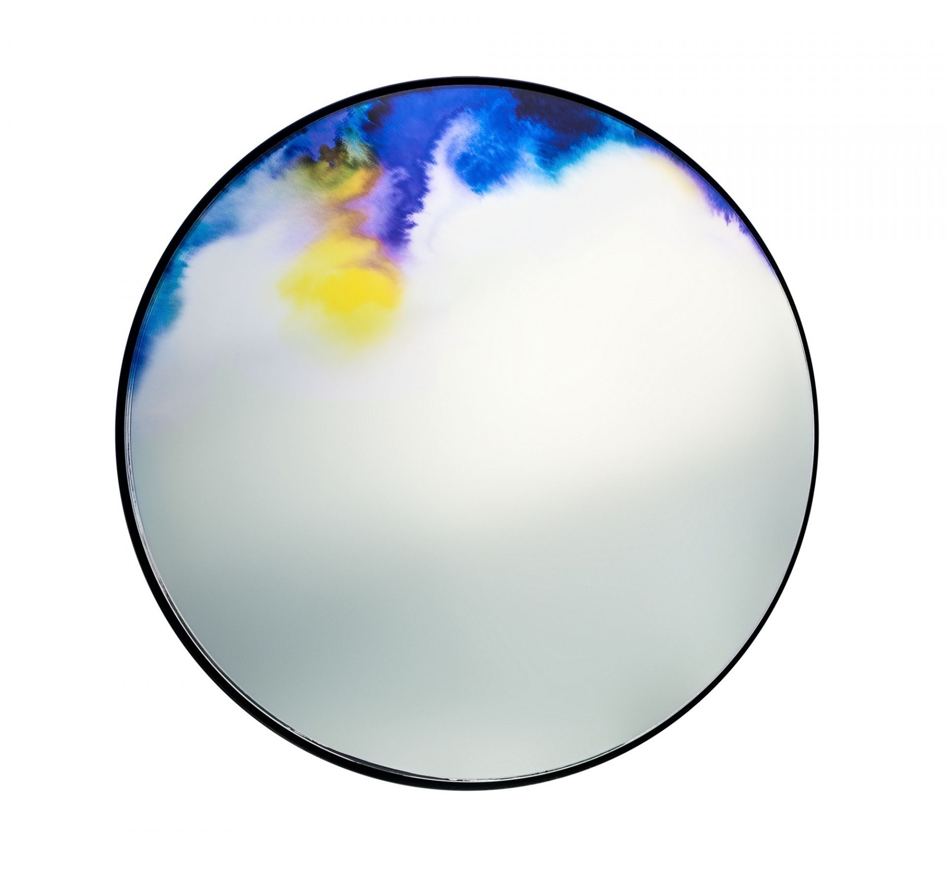Francis Wall Mirror Large Blue Petite Friture