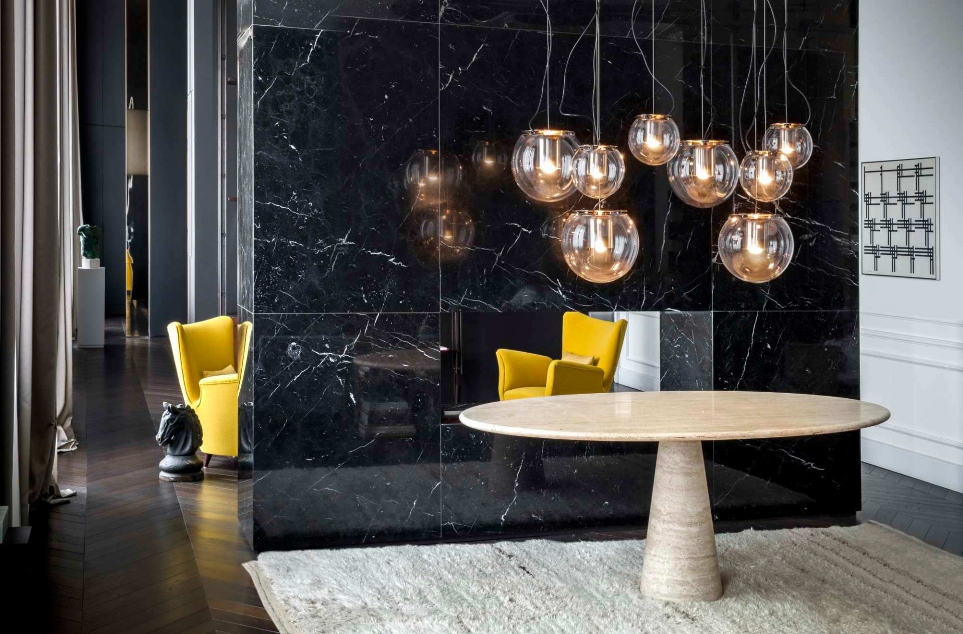 The Globe pendant 827 Oluce