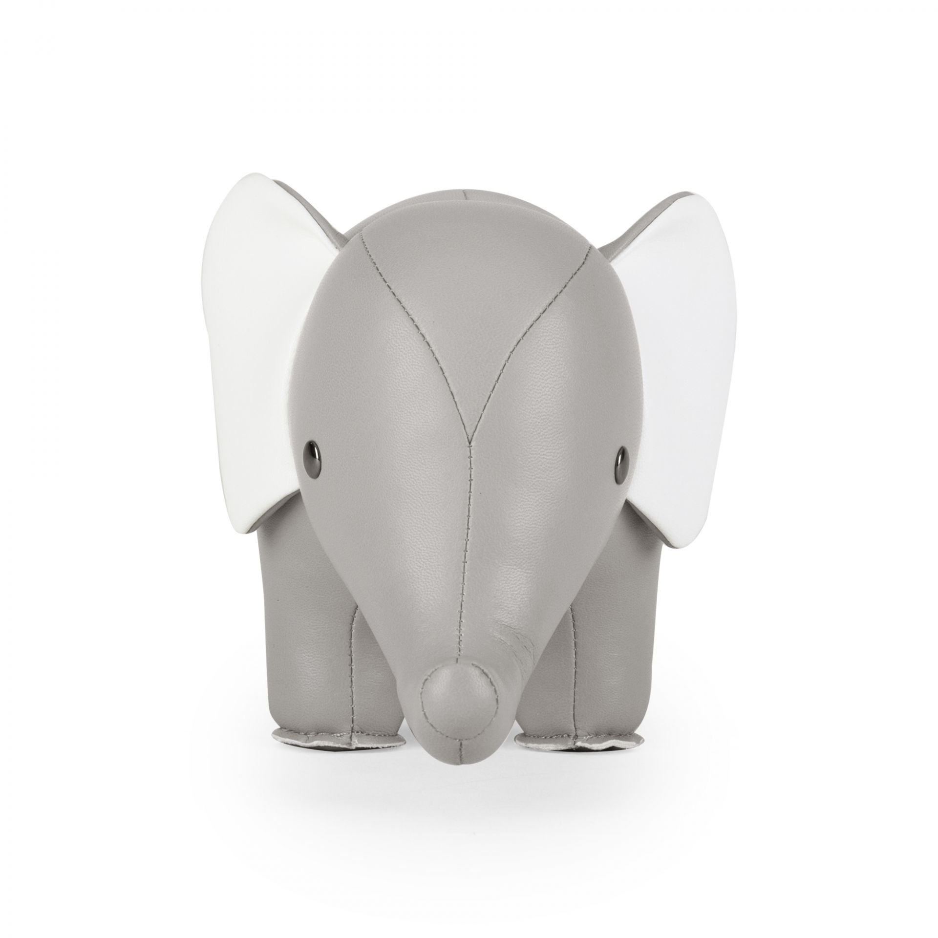 Bookend Classic Elephant Grey/White Züny
